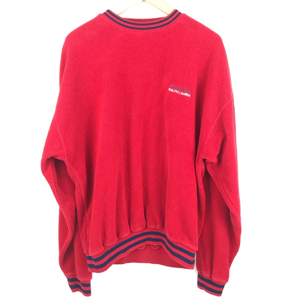 Chaps/ Ralph Lauren fleece Pullover Sweatshirt